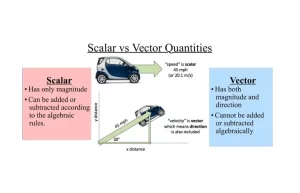 Scalar and Vector Quantities