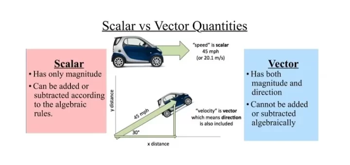 Scalar and Vector Quantities