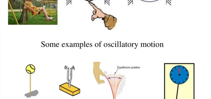 Examples of oscillatory motion