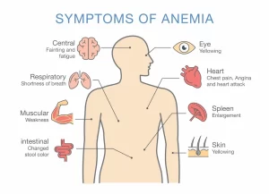 Anemia in elderly symptoms